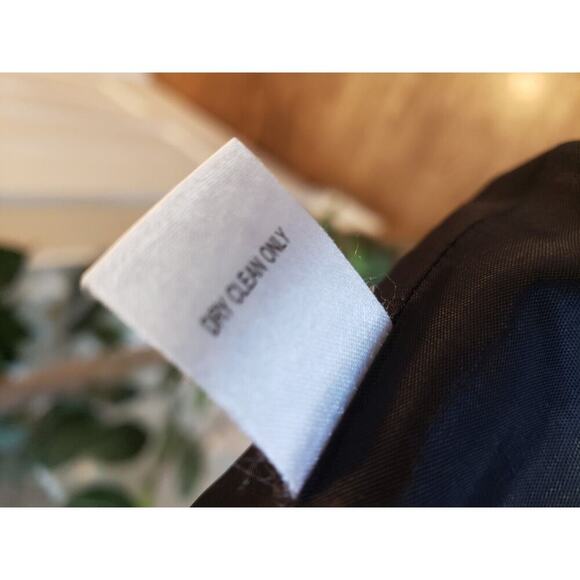 Coldwater Creek Women's Red & Black Cotton Long Sleeve Cropped Jacket Blazer 10 - Picture 14 of 15